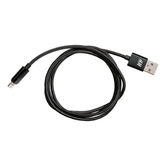 H&M Black Braided Charging Cable Cord - Picture 2 of 3